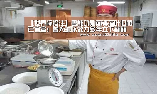【世界杯投注】鲁能功勋前锋落叶归根已官宣!曾为球队效力多年立下赫赫战功(图2) 世界杯投注