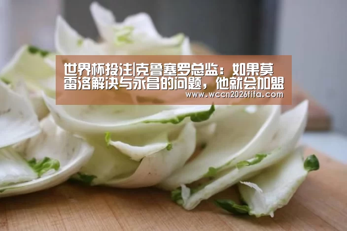 世界杯投注|克鲁塞罗总监:如果莫雷洛解决与永昌的问题,他就会加盟球队(图1) 世界杯投注