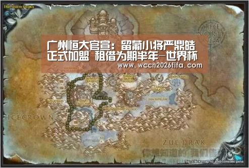 广州恒大官宣:留葡小将严鼎皓正式加盟 租借为期半年-世界杯投注(图1) 世界杯投注